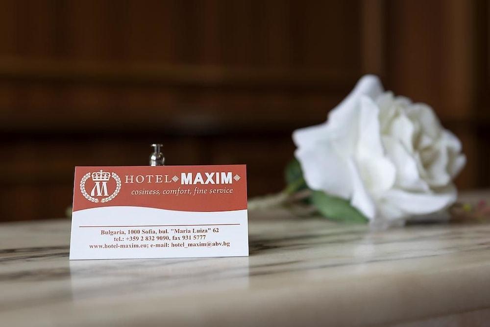 Maxim Boutique Hotel Σόφια Εξωτερικό φωτογραφία